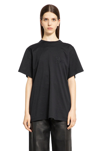 Antonioli MAX MARA WOMAN BLACK T-SHIRTS & TANK TOPS
