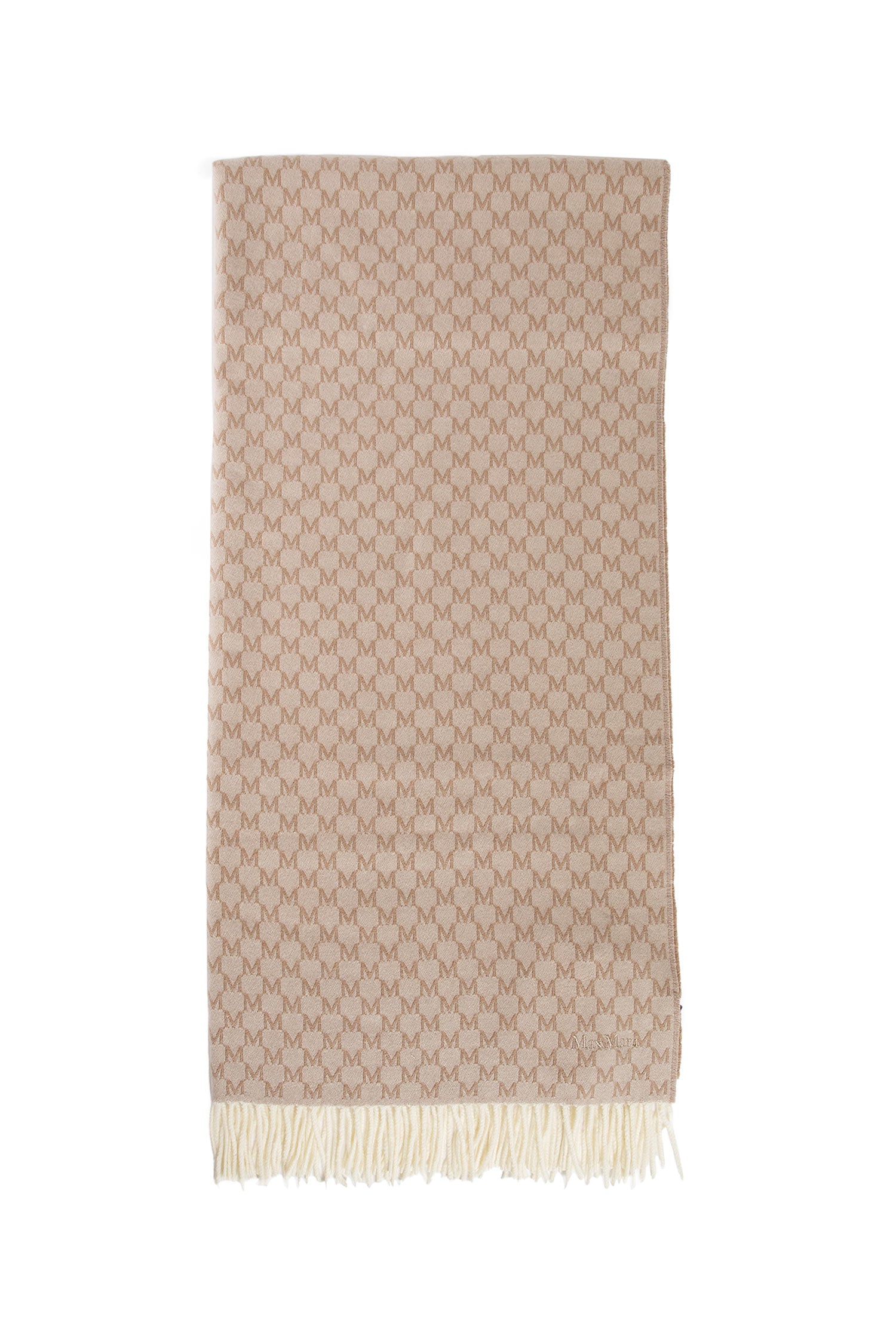 MAX MARA WOMAN BEIGE SCARVES