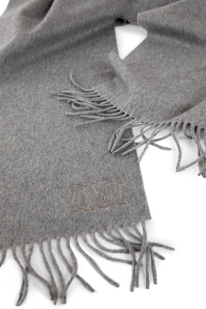 MAX MARA WOMAN GREY SCARVES