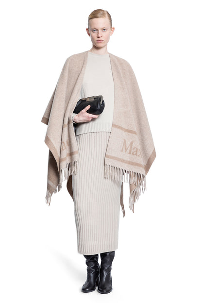 MAX MARA WOMAN BEIGE COATS