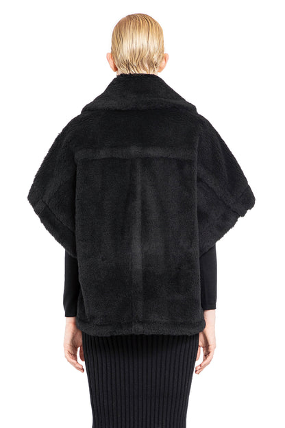 MAX MARA WOMAN BLACK COATS