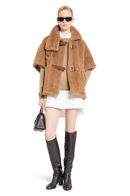 MAX MARA WOMAN BROWN COATS