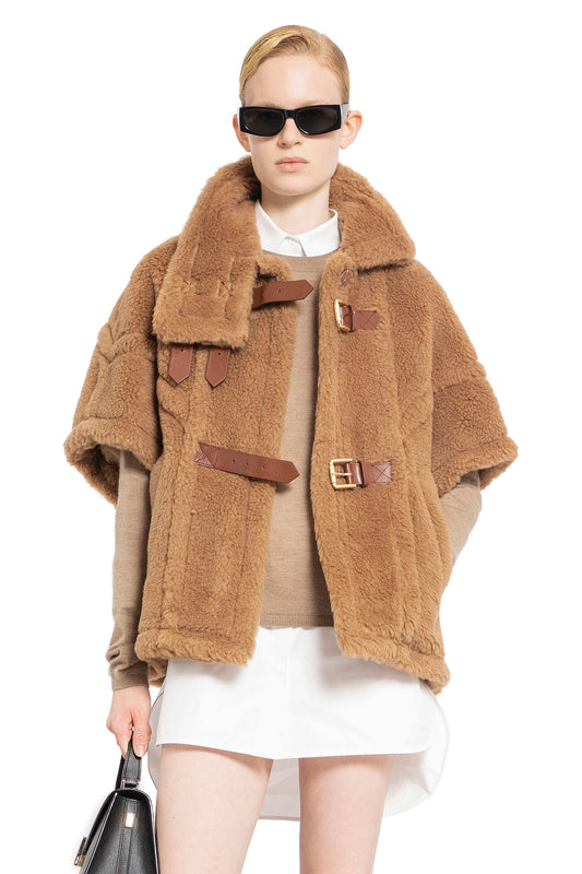 MAX MARA WOMAN BROWN COATS