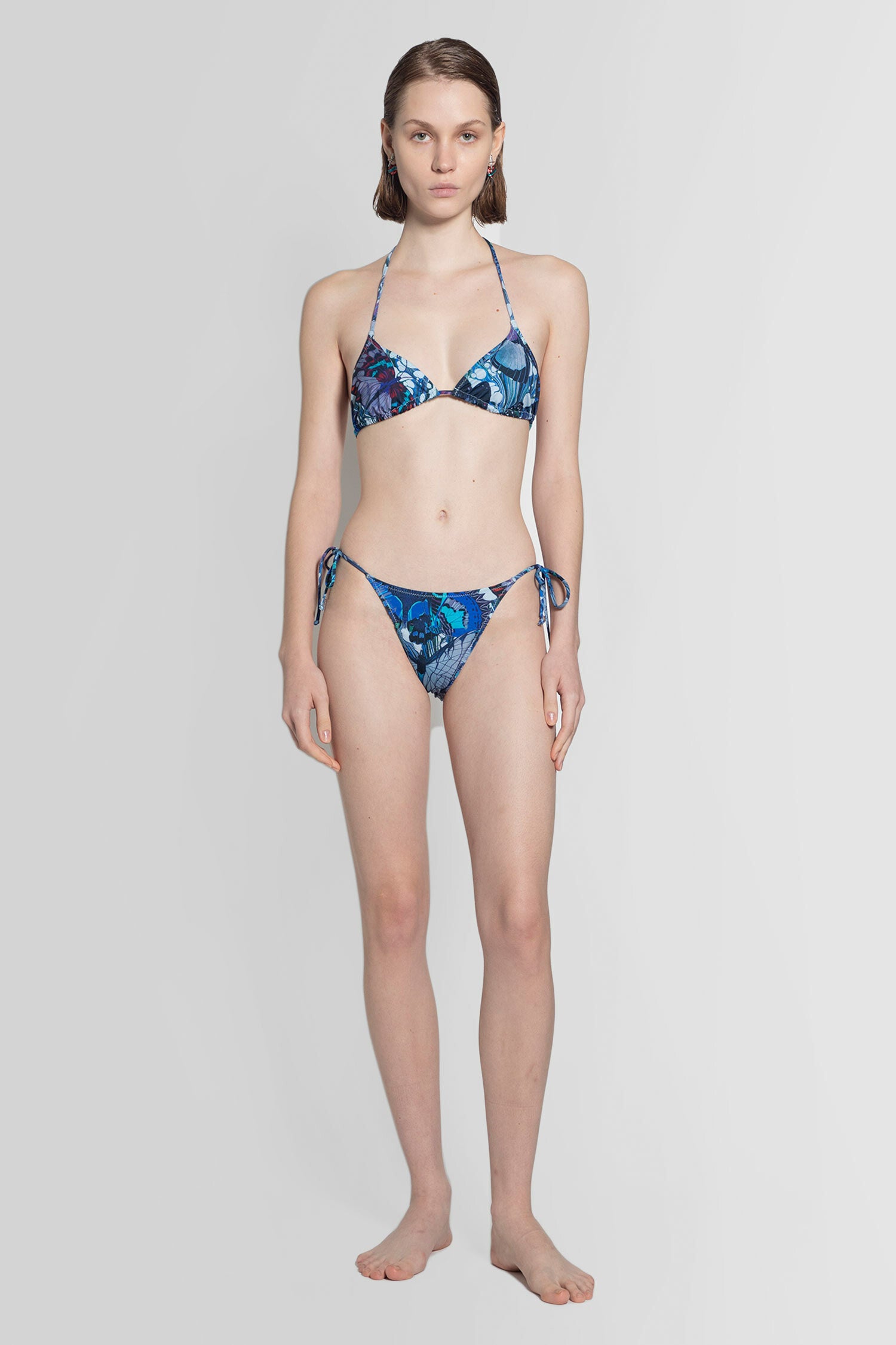 JEAN PAUL GAULTIER WOMAN BLUE SWIMWEAR