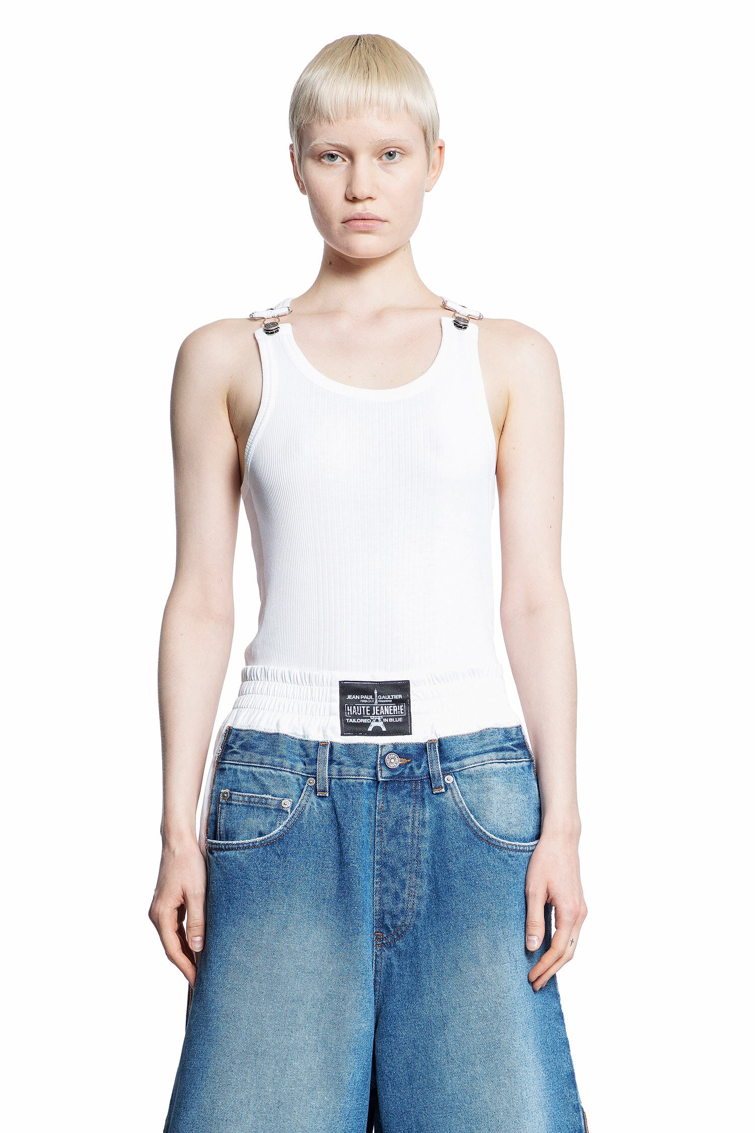 JEAN PAUL GAULTIER WOMAN WHITE TOPS