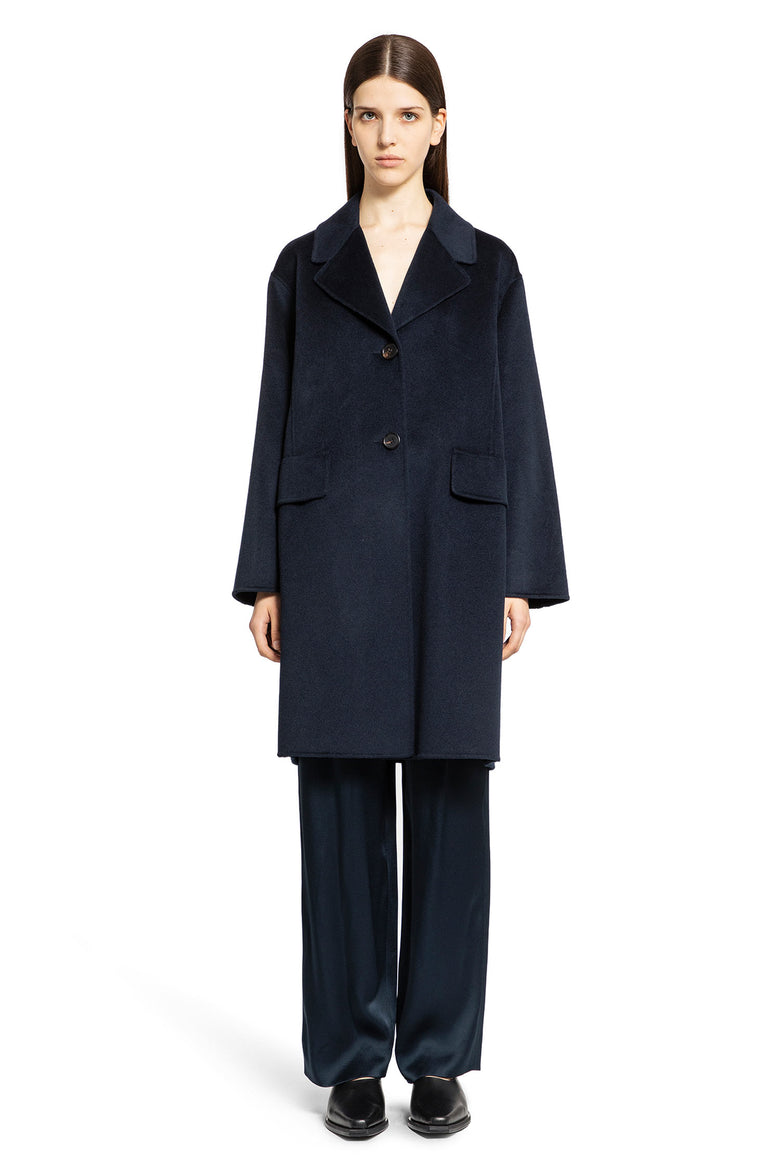 S MAX MARA WOMAN BLUE COATS