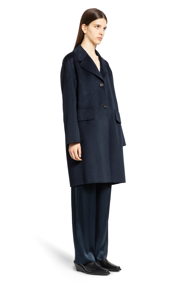 S MAX MARA WOMAN BLUE COATS