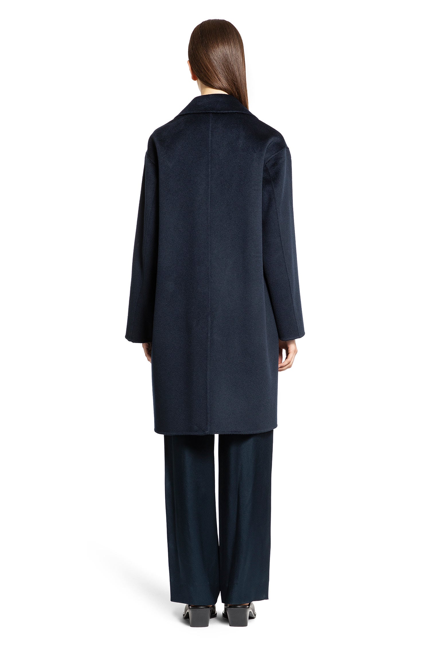 S MAX MARA WOMAN BLUE COATS