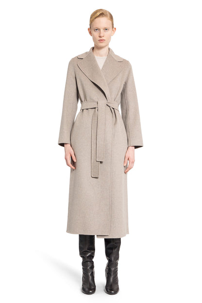 S MAX MARA WOMAN BEIGE COATS