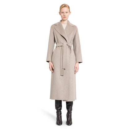 S MAX MARA WOMAN BEIGE COATS