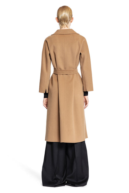 S MAX MARA WOMAN BEIGE COATS