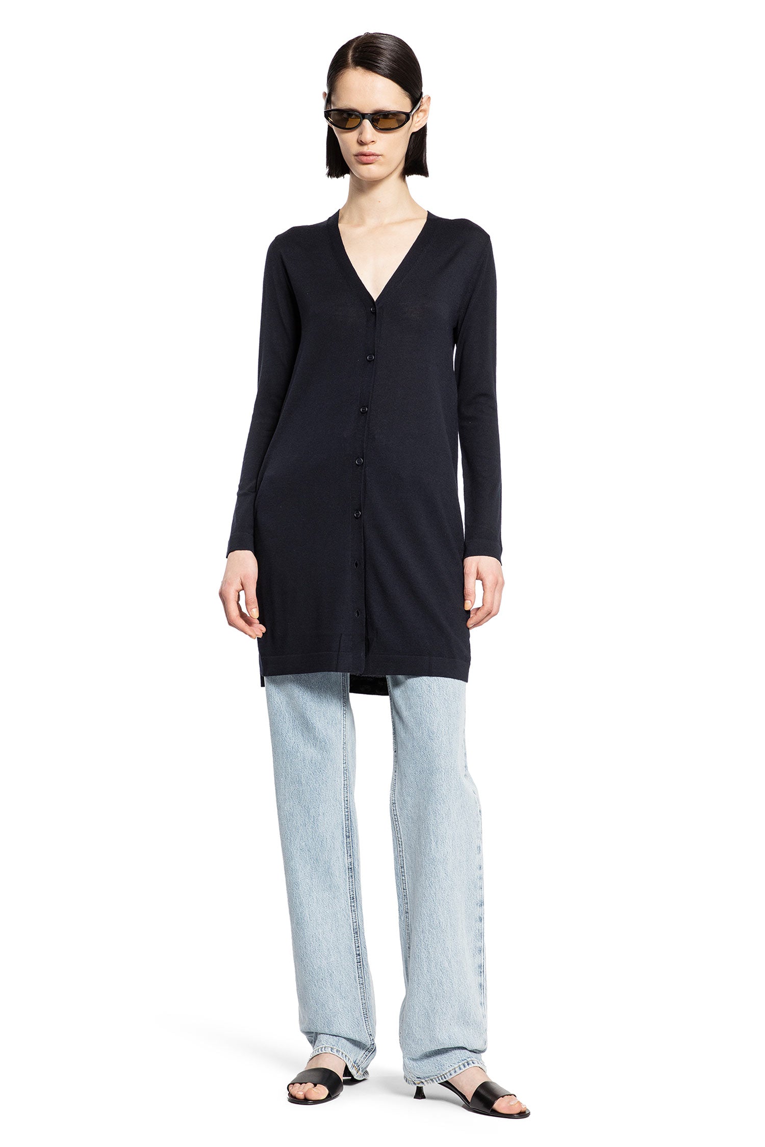 S MAX MARA WOMAN BLACK KNITWEAR