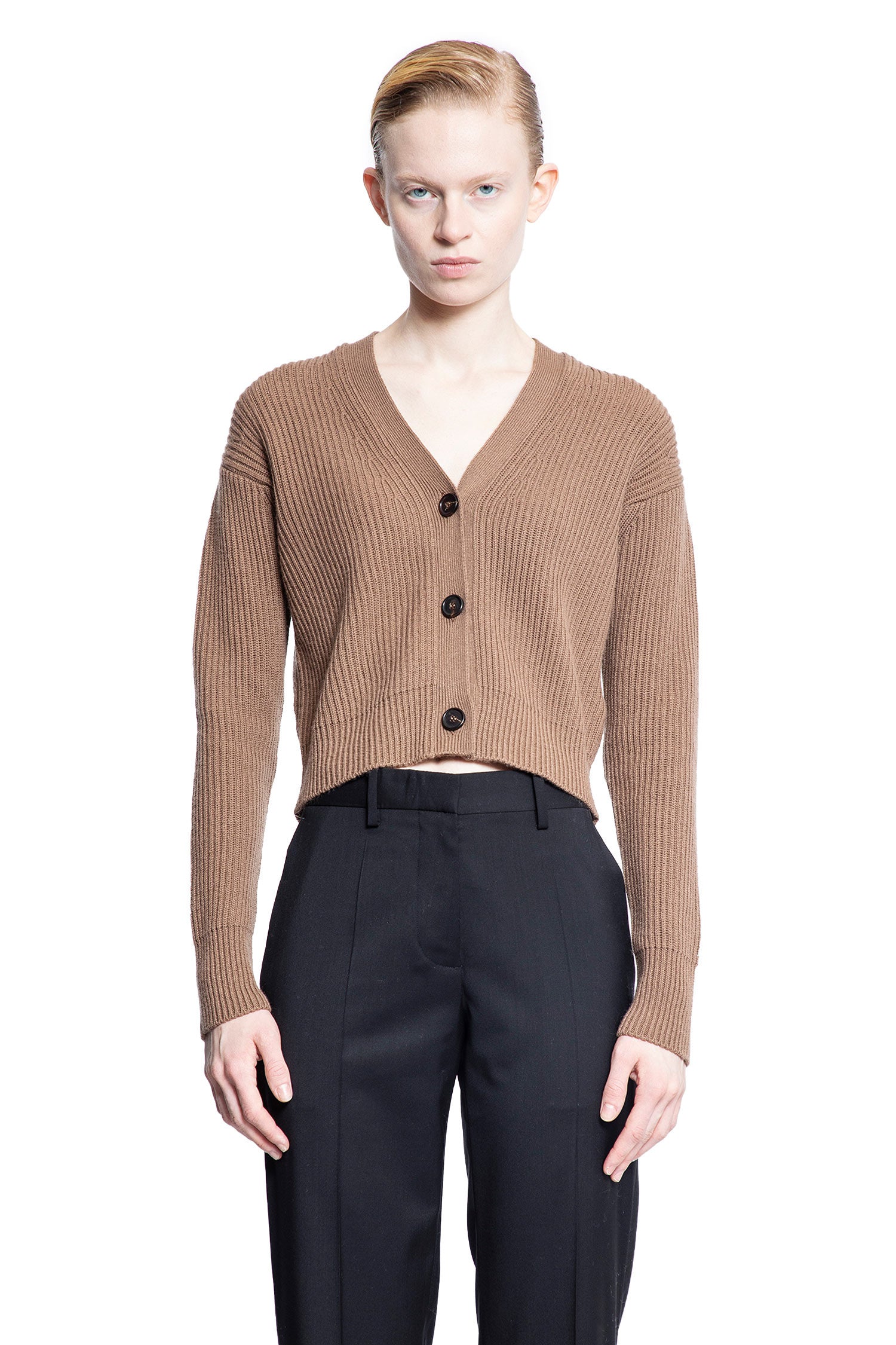 S MAX MARA WOMAN BROWN KNITWEAR