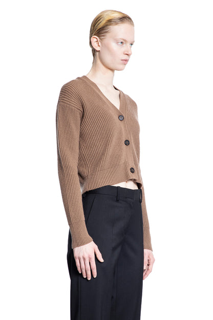 S MAX MARA WOMAN BROWN KNITWEAR