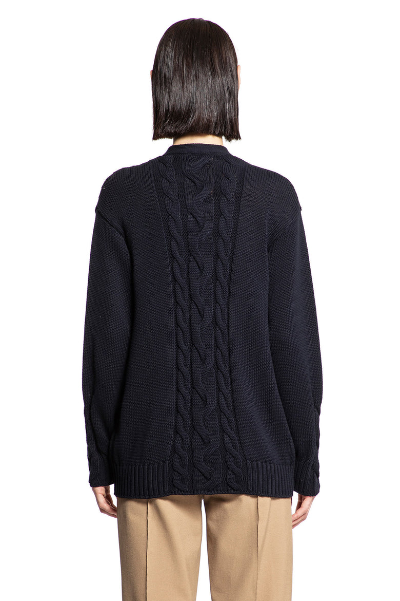 S MAX MARA WOMAN BLACK KNITWEAR