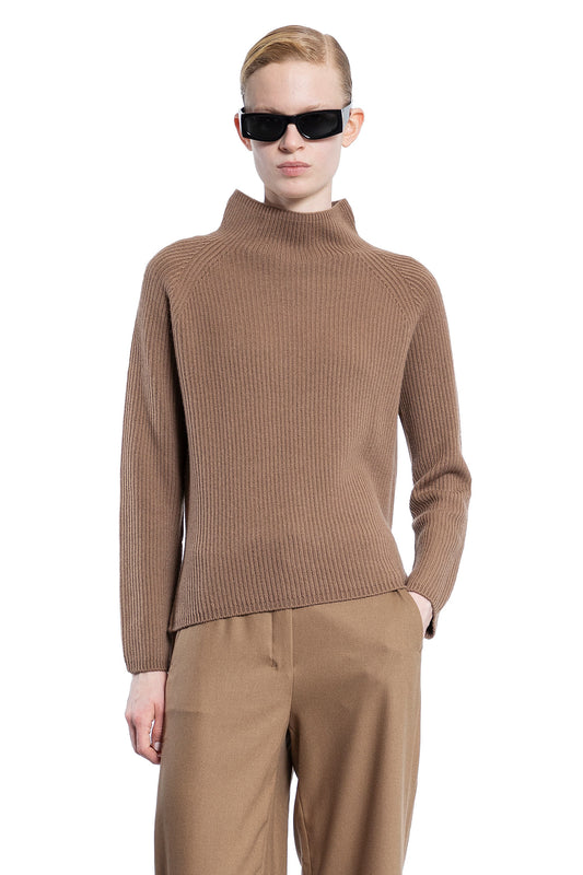 S MAX MARA WOMAN BROWN KNITWEAR