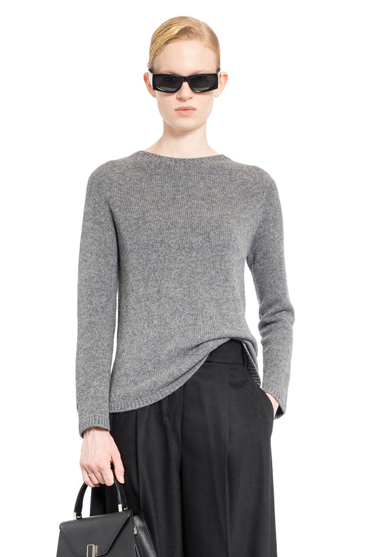 S MAX MARA WOMAN GREY KNITWEAR