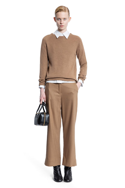 S MAX MARA WOMAN BROWN KNITWEAR