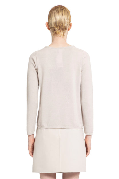 S MAX MARA WOMAN BEIGE KNITWEAR