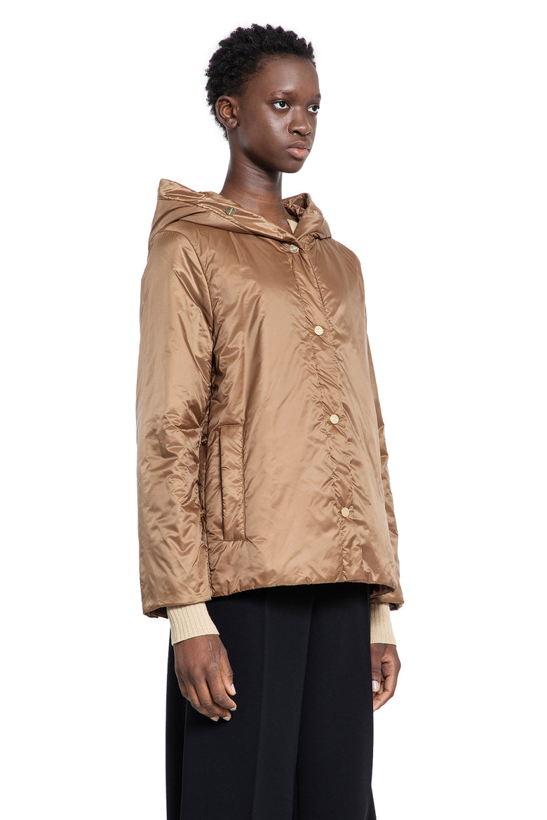 S MAX MARA WOMAN BEIGE JACKETS