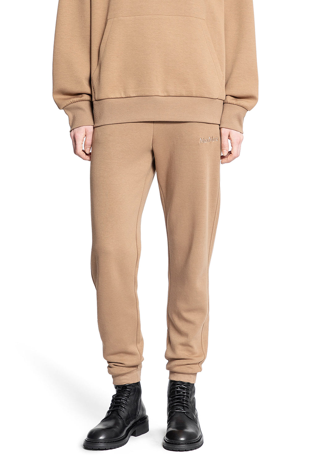 S MAX MARA WOMAN BEIGE TROUSERS