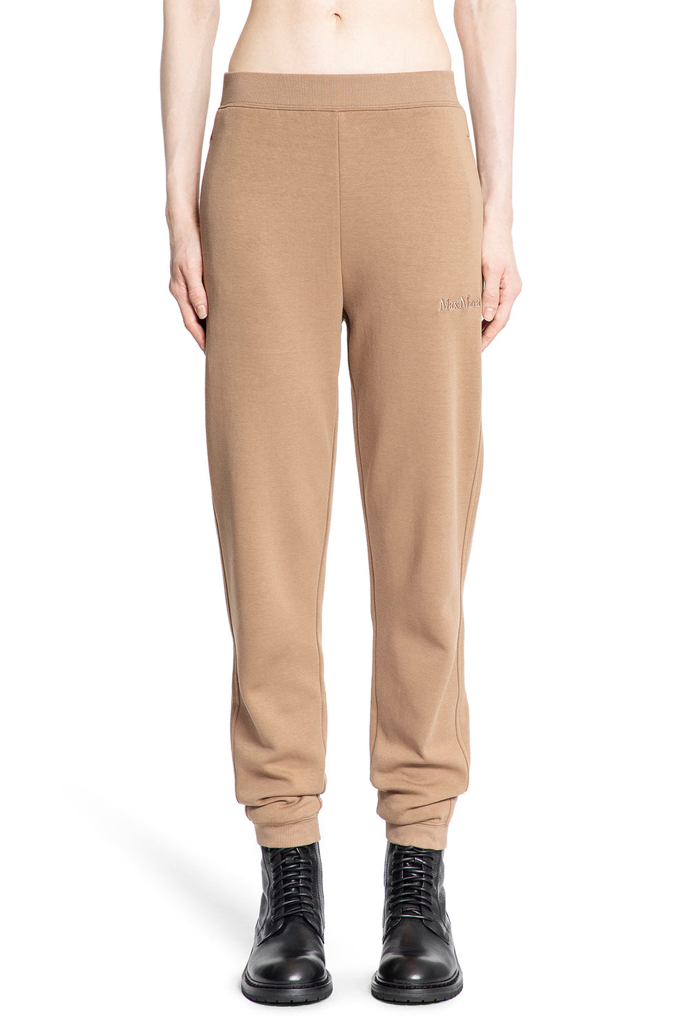 S MAX MARA WOMAN BEIGE TROUSERS