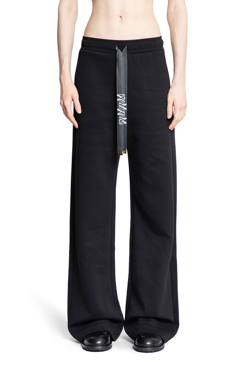 S MAX MARA WOMAN BLACK TROUSERS