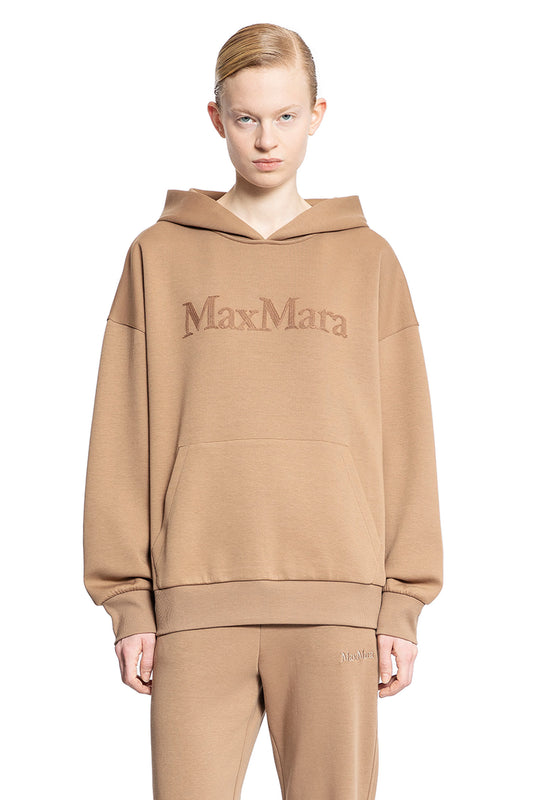 S MAX MARA WOMAN BEIGE SWEATSHIRTS