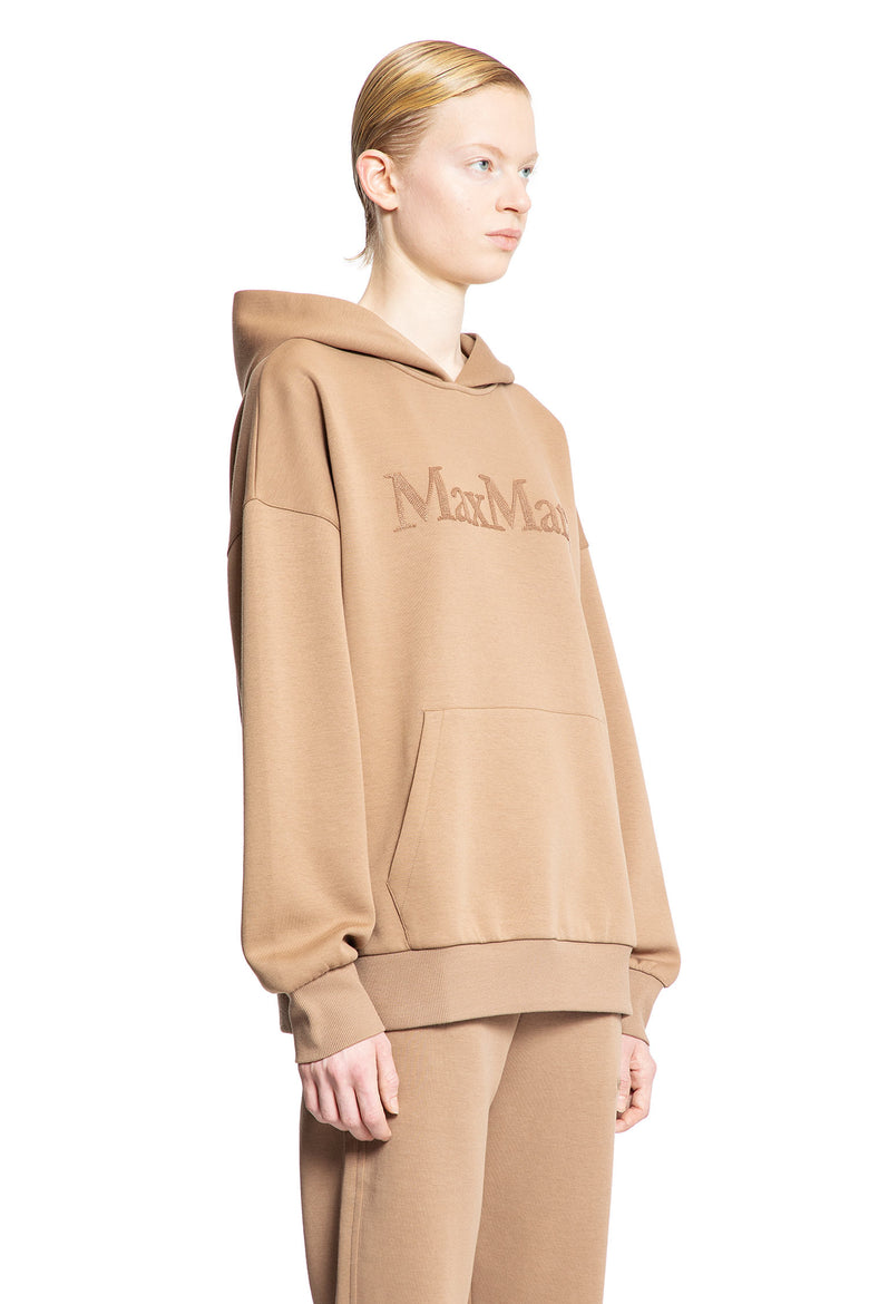 S MAX MARA WOMAN BEIGE SWEATSHIRTS