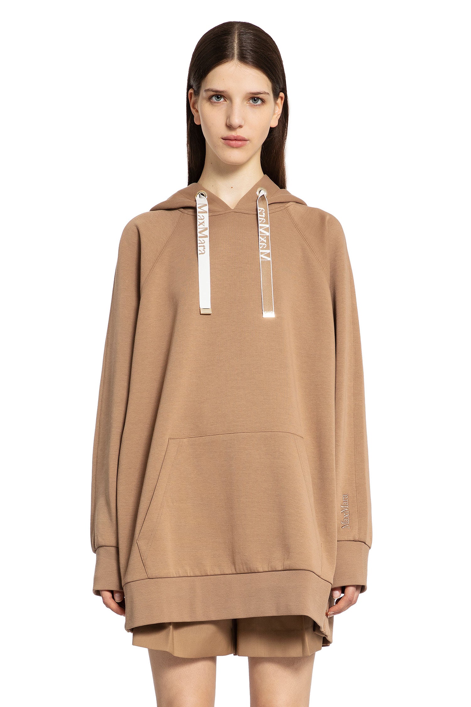 S MAX MARA WOMAN BEIGE SWEATSHIRTS