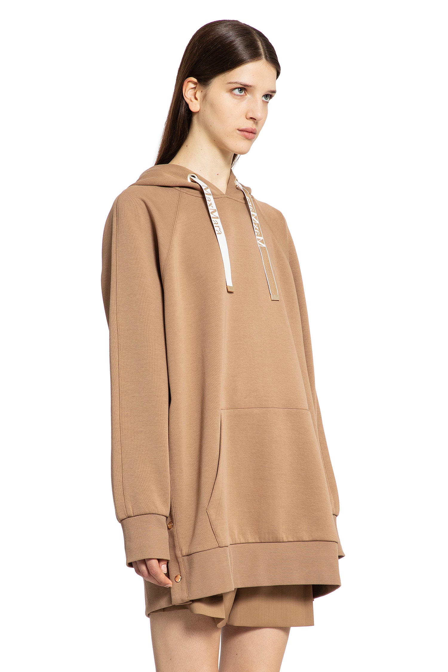 S MAX MARA WOMAN BEIGE SWEATSHIRTS