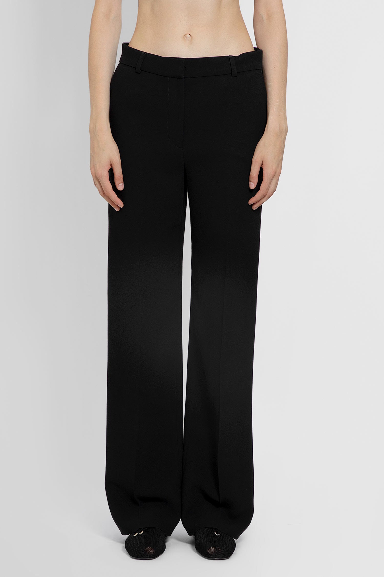 TOTEME WOMAN BLACK TROUSERS