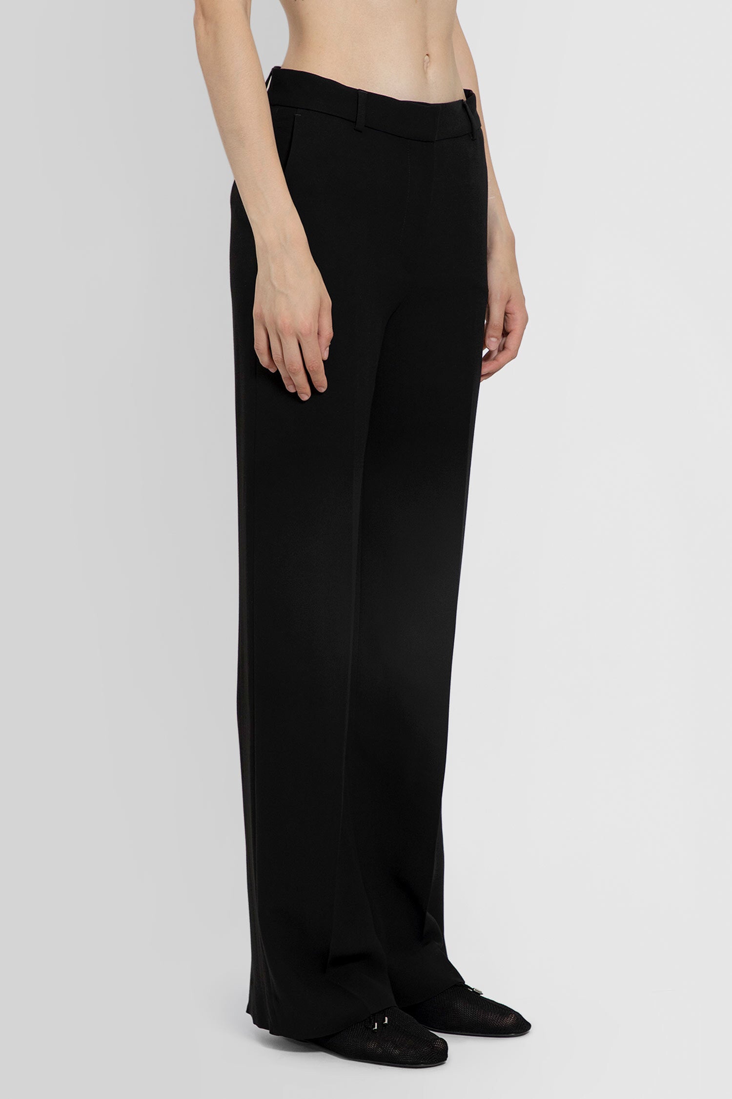 TOTEME WOMAN BLACK TROUSERS