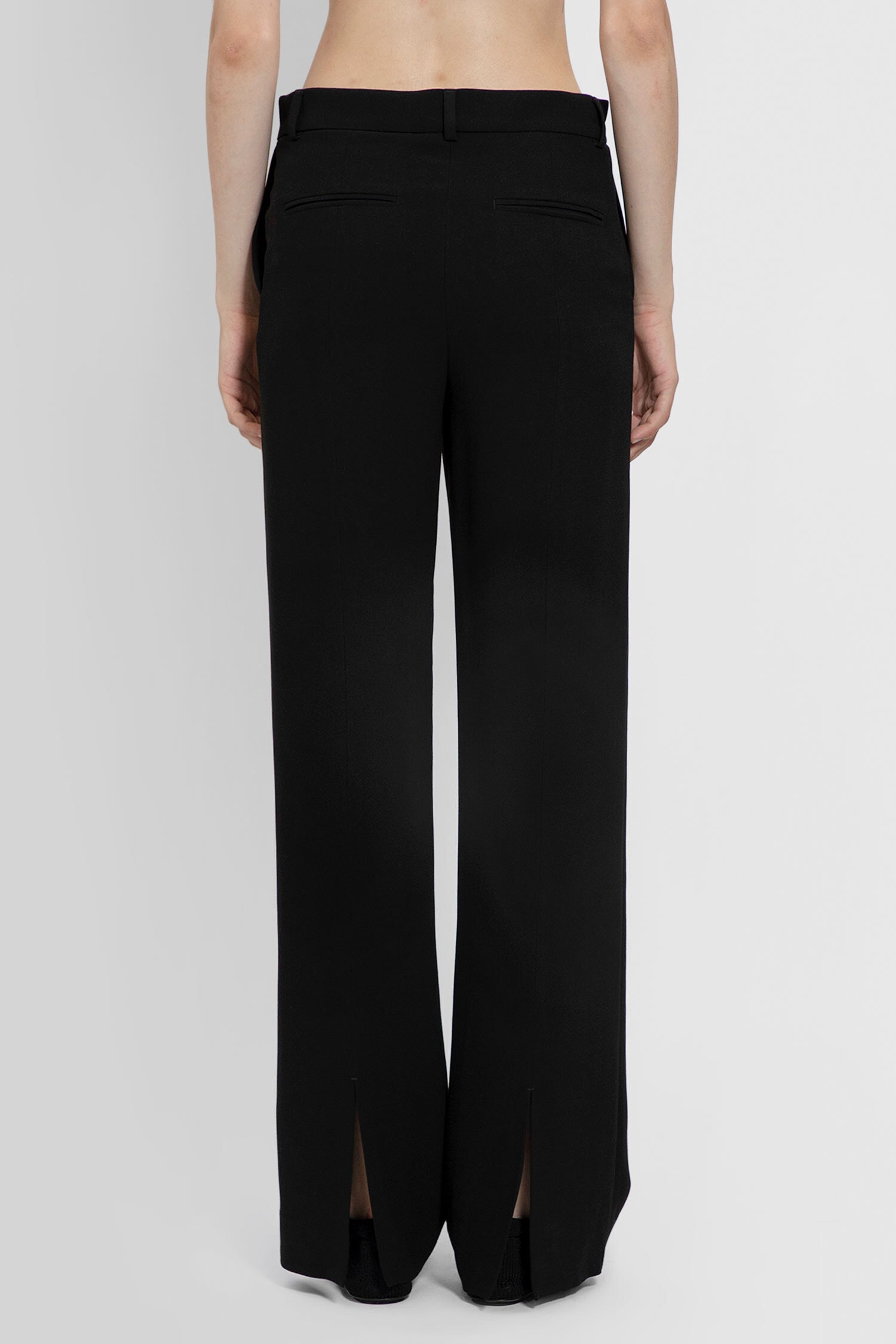 TOTEME WOMAN BLACK TROUSERS