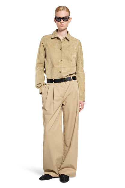 TOTEME WOMAN BEIGE TROUSERS