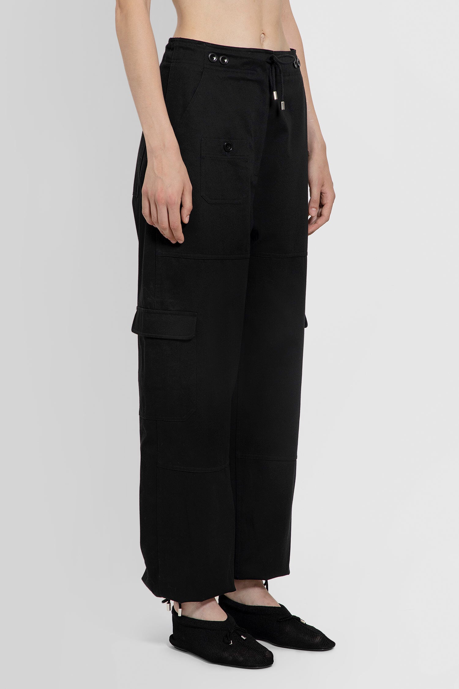 TOTEME WOMAN BLACK TROUSERS