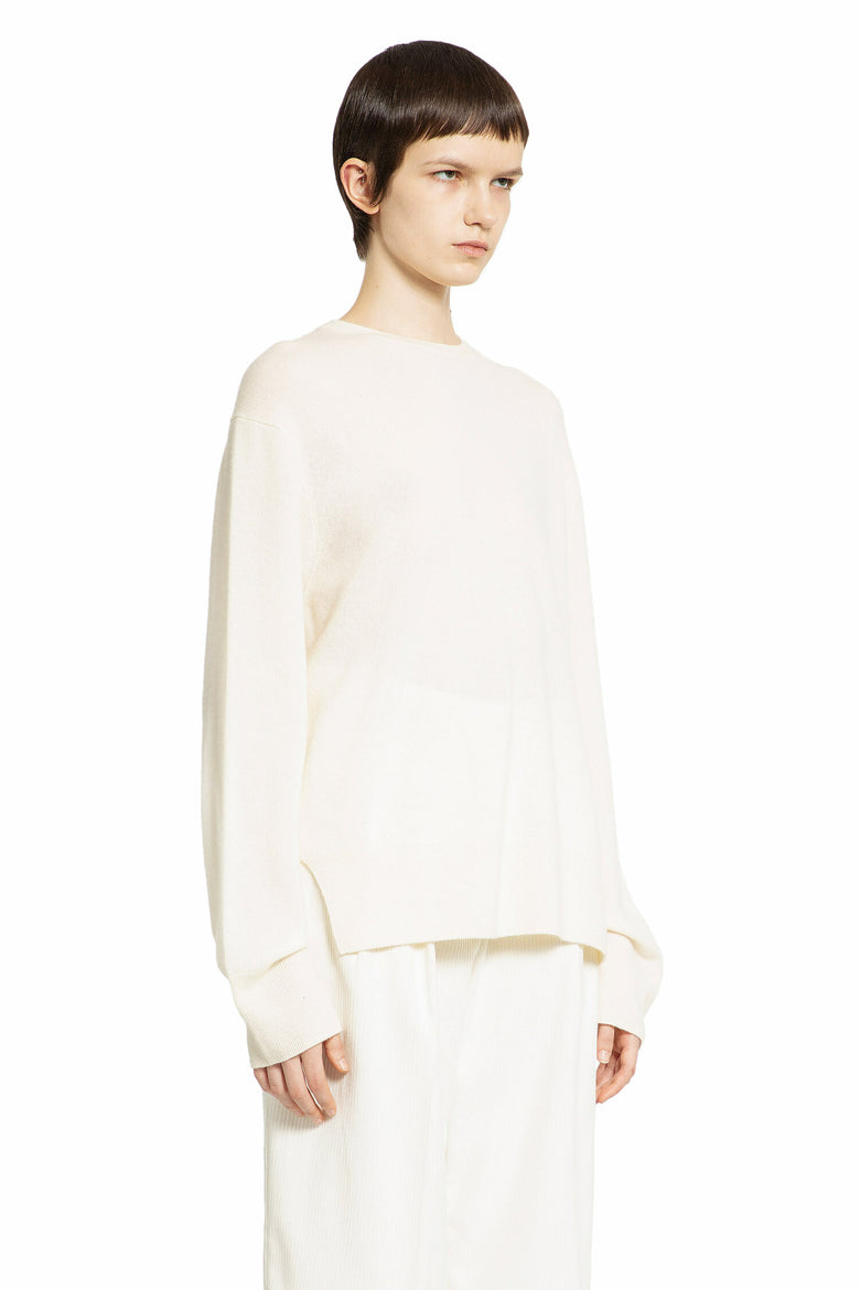 TOTEME WOMAN OFF-WHITE KNITWEAR