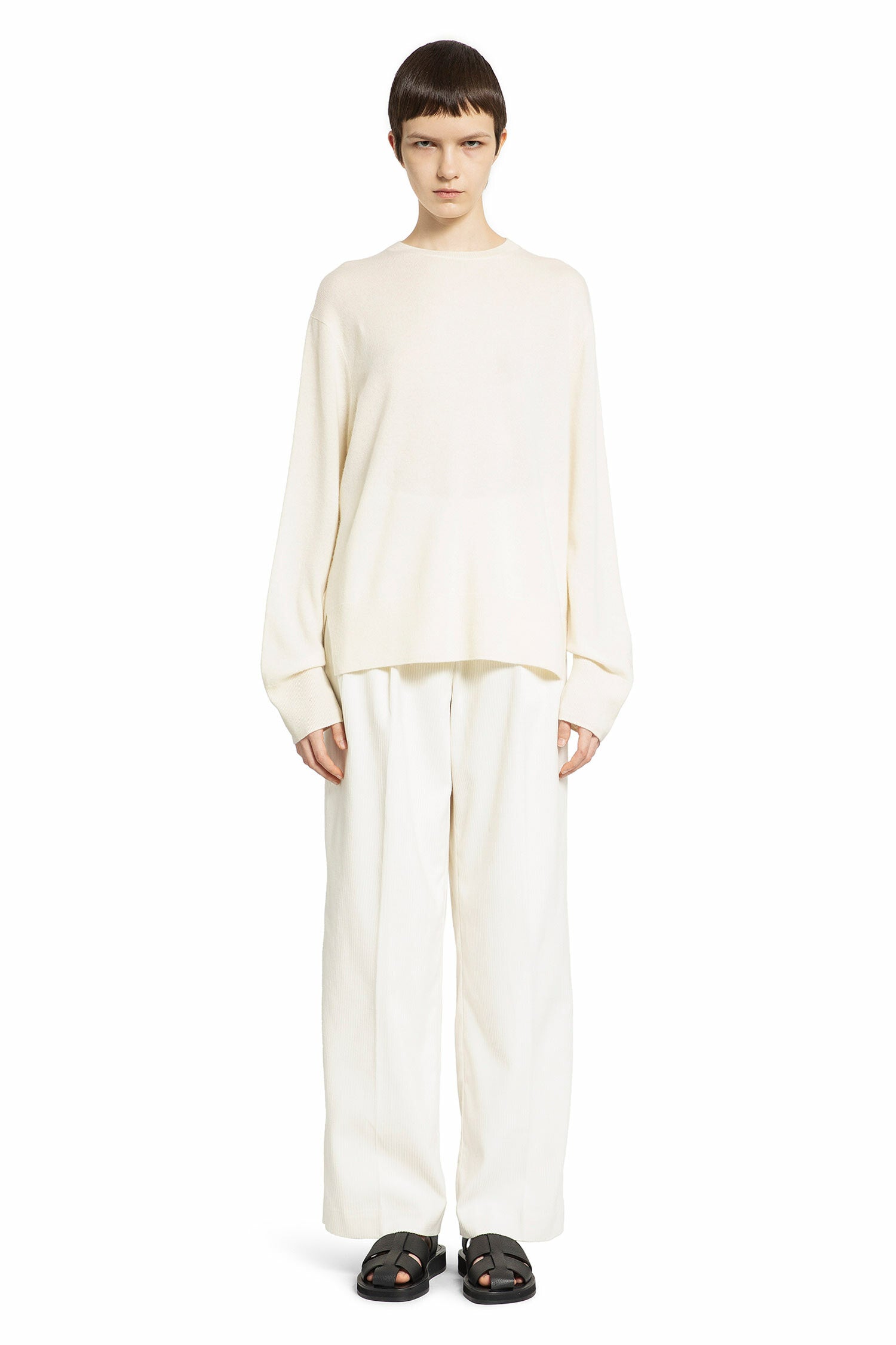 TOTEME WOMAN OFF-WHITE KNITWEAR