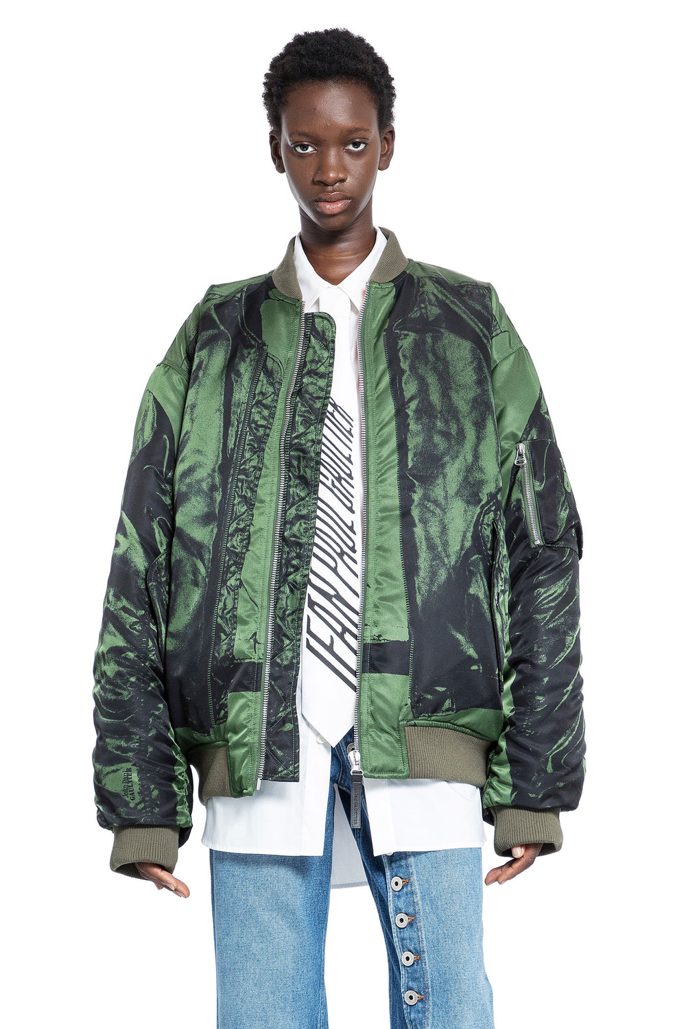 JEAN PAUL GAULTIER WOMAN GREEN JACKETS