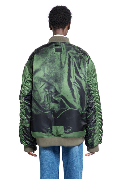 JEAN PAUL GAULTIER WOMAN GREEN JACKETS