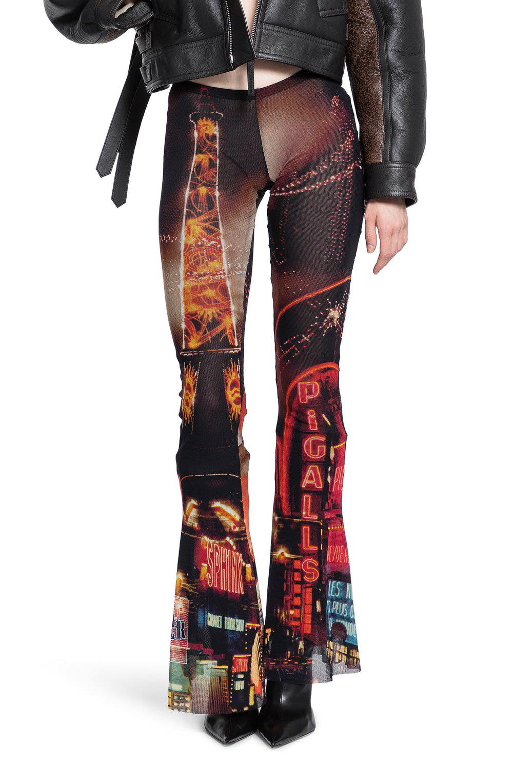 JEAN PAUL GAULTIER WOMAN MULTICOLOR TROUSERS