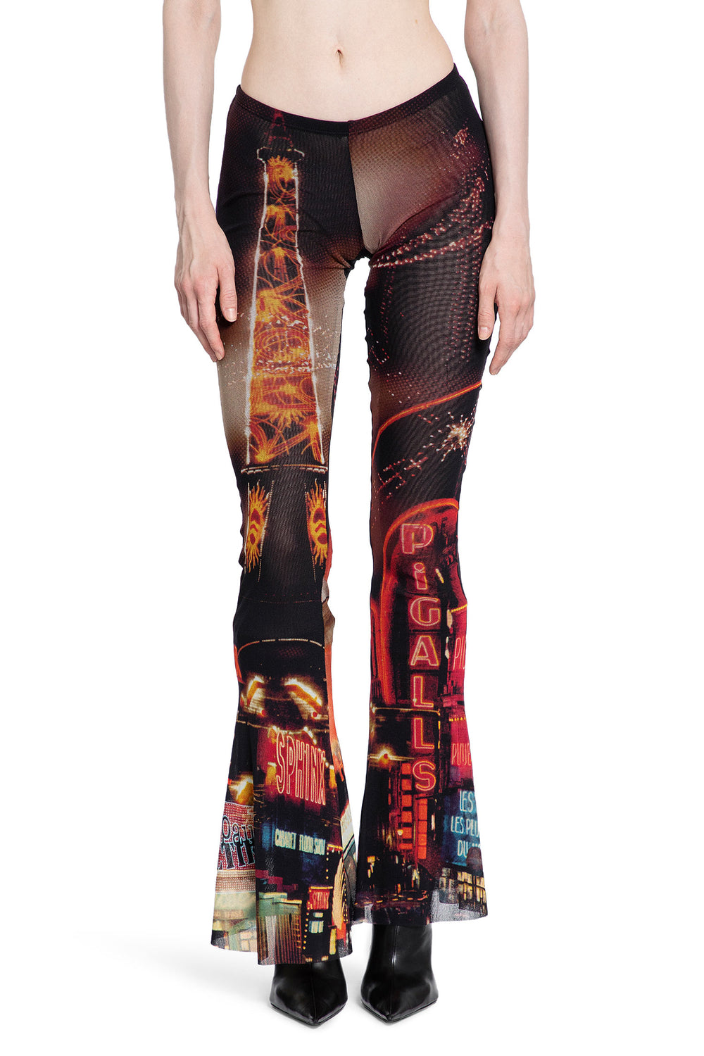 JEAN PAUL GAULTIER WOMAN MULTICOLOR TROUSERS