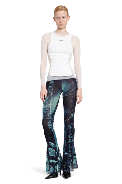 JEAN PAUL GAULTIER WOMAN MULTICOLOR TROUSERS