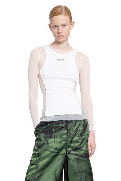 Antonioli JEAN PAUL GAULTIER WOMAN WHITE TOPS