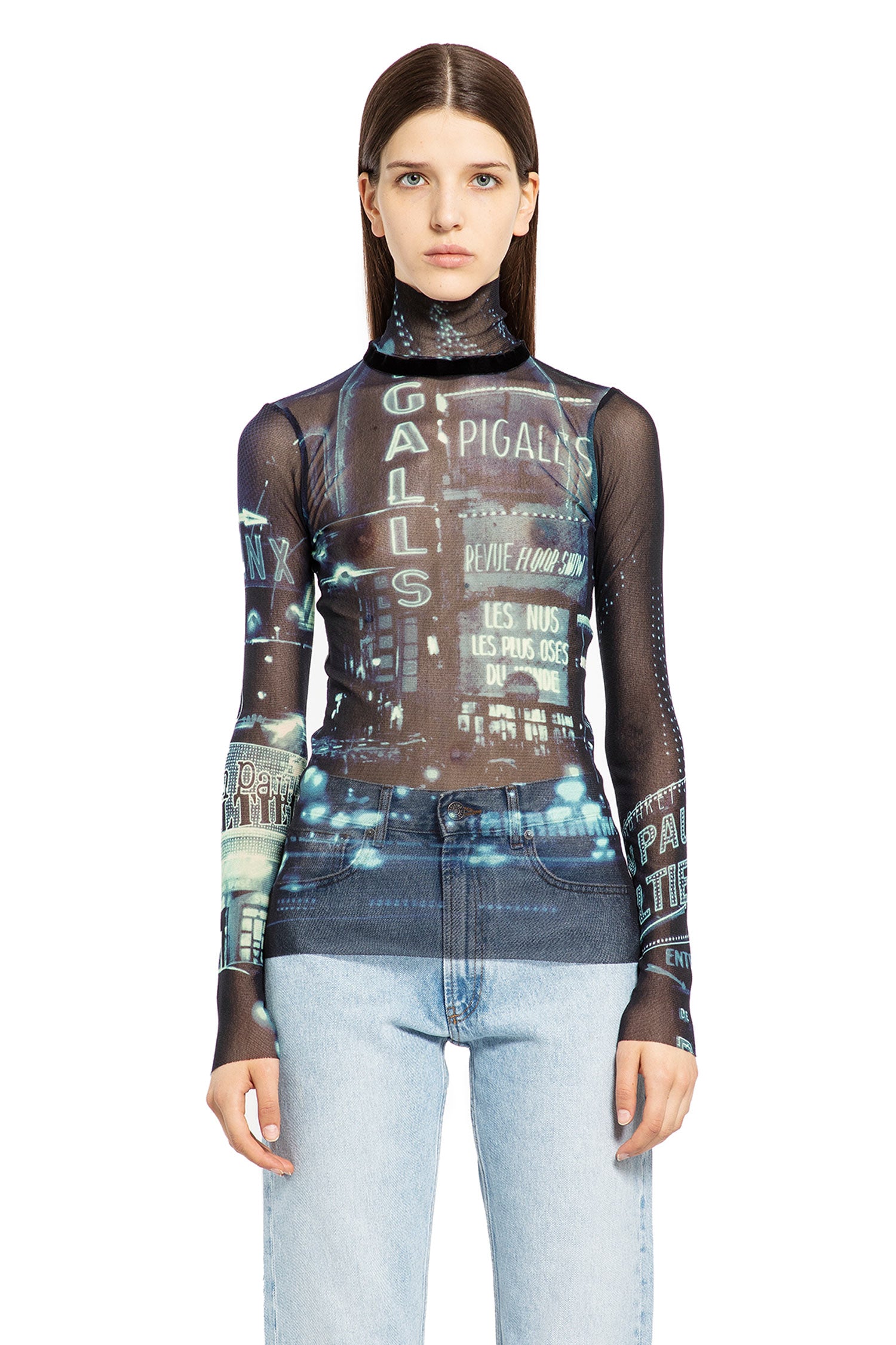 JEAN PAUL GAULTIER WOMAN MULTICOLOR TOPS