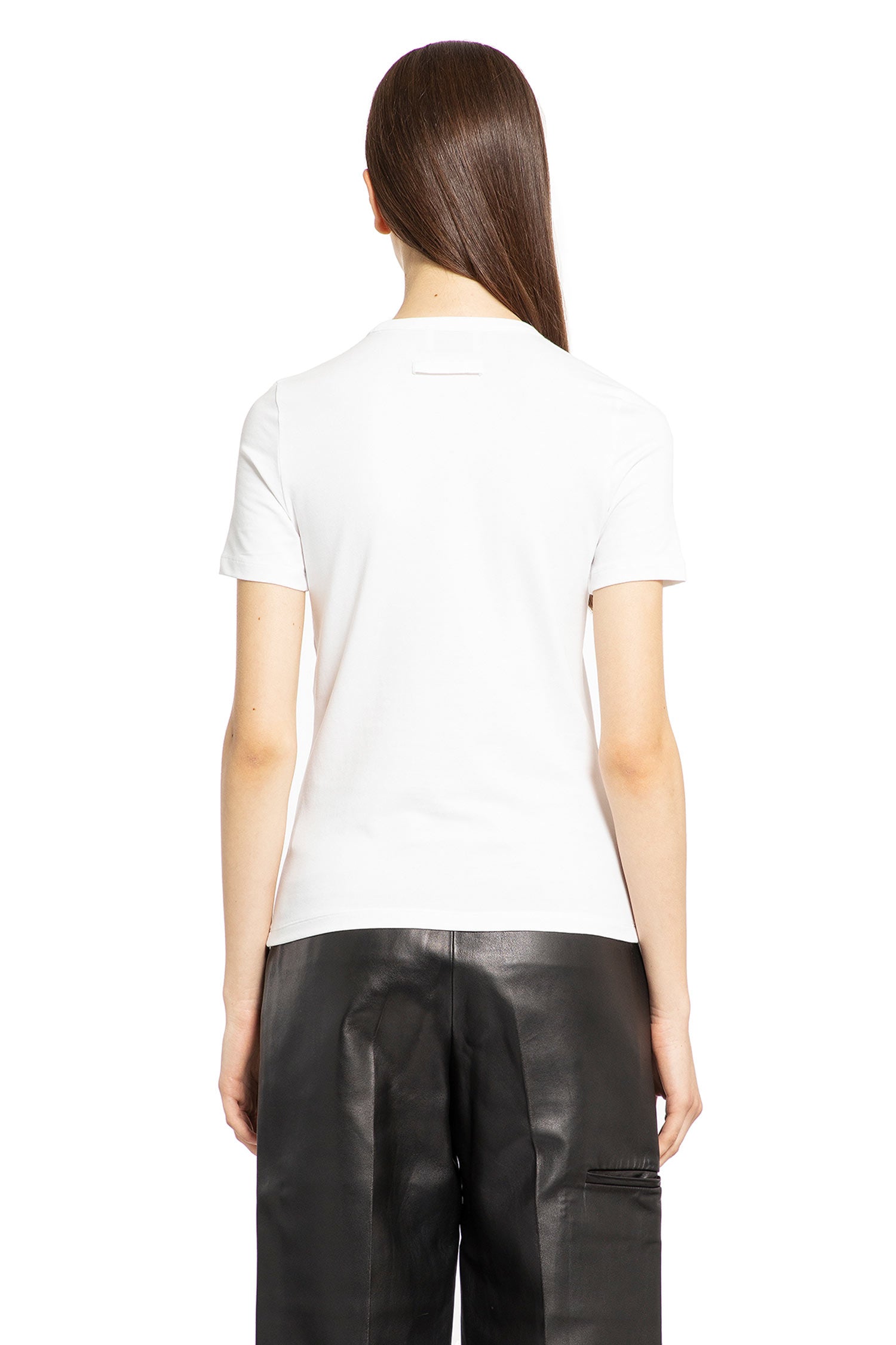 JEAN PAUL GAULTIER WOMAN WHITE T-SHIRTS & TANK TOPS