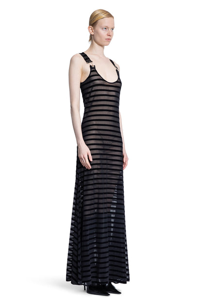 JEAN PAUL GAULTIER WOMAN BLACK DRESSES