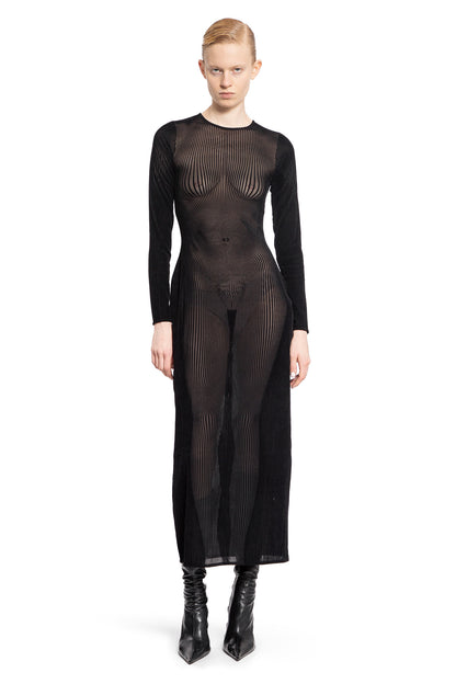 Antonioli JEAN PAUL GAULTIER WOMAN BLACK DRESSES