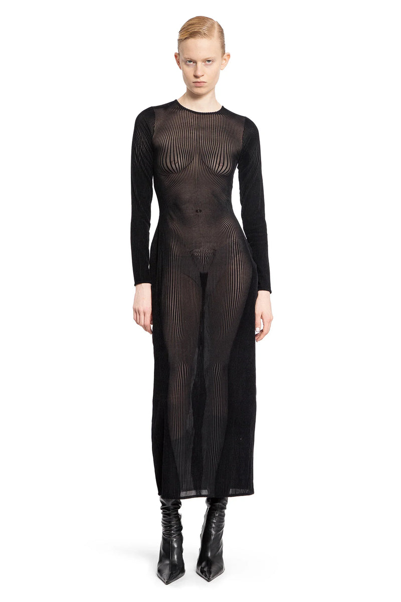JEAN PAUL GAULTIER WOMAN BLACK DRESSES - Antonioli.eu