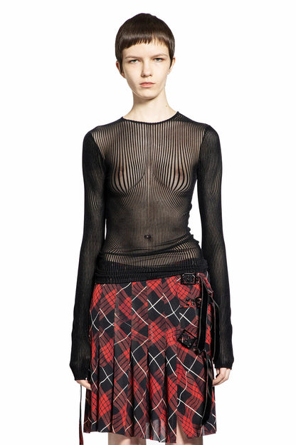 Antonioli JEAN PAUL GAULTIER WOMAN BLACK TOPS